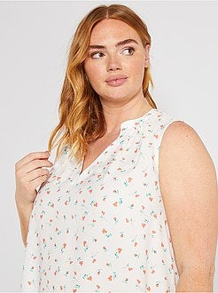 Blusa fluida - Kiabi