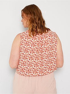 Blusa fluida - Kiabi