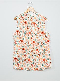 Blusa fluida - Kiabi