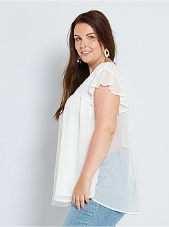 Blusa fluida - Kiabi