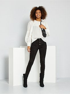 Blusa fluida - Kiabi