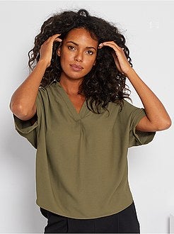 Blusa fluida - Kiabi