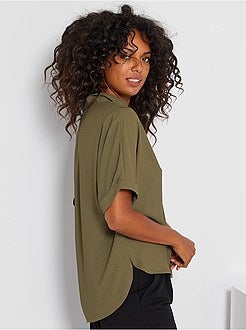 Blusa fluida - Kiabi