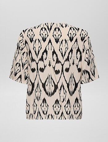 Blusa fluida com estampado 'JDY'