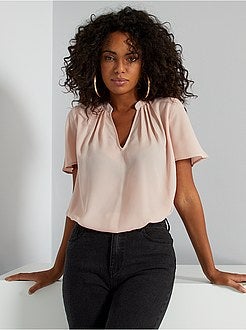 Blusa fluida de conceção ecológica - Kiabi