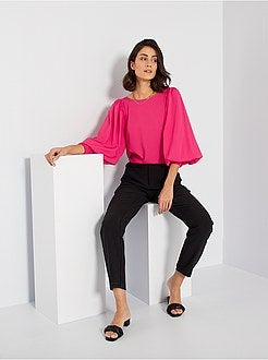 Blusa fluida de manga de morcego! - Kiabi