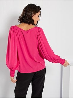 Blusa fluida de manga de morcego! - Kiabi