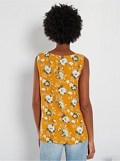 Blusa fluida estampada - Kiabi