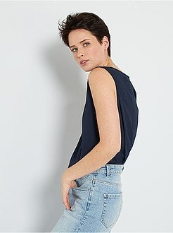 Blusa fluida estampada - Kiabi