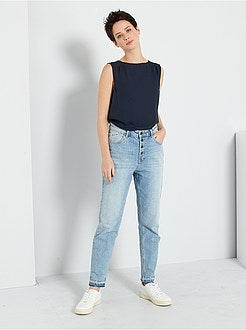 Blusa fluida estampada - Kiabi