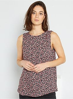 Blusa fluida estampada - Kiabi