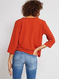 Blusa fluida - Kiabi