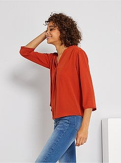 Blusa fluida - Kiabi