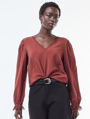 Blusa fluida lisa 'JDY'