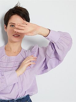 Blusa fluida - Kiabi