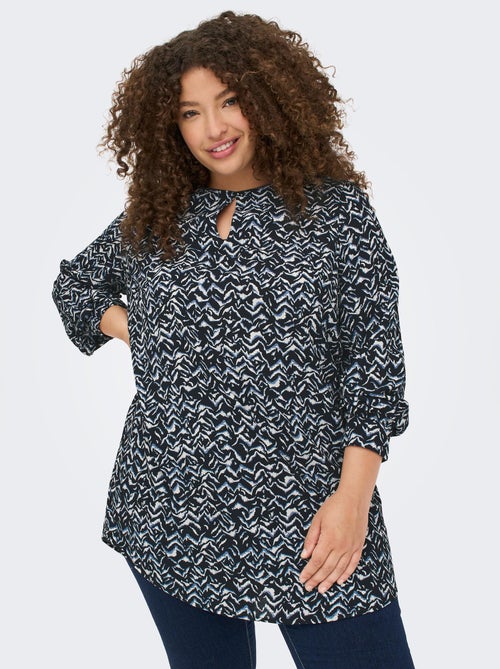 Blusa fluida 'Only Carmakoma' - Kiabi