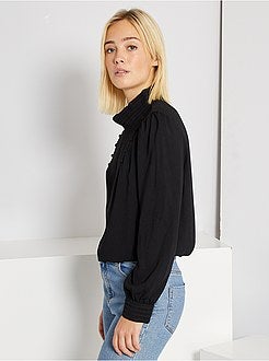 Blusa fluida - Kiabi