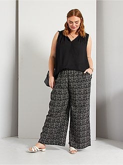 Blusa fluida - Kiabi