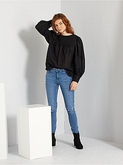 Blusa fluida - Kiabi