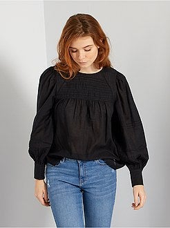 Blusa fluida - Kiabi