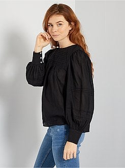 Blusa fluida - Kiabi