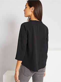 Blusa fluida - Kiabi
