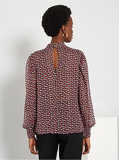 Blusa fluida - Kiabi