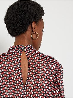 Blusa fluida - Kiabi