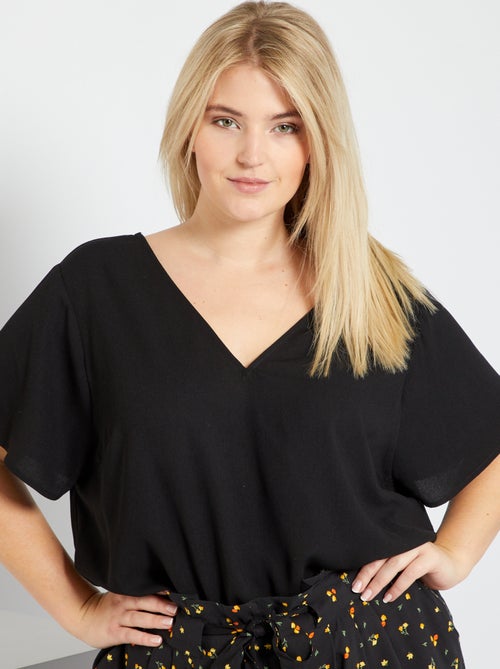 Blusa fluida - Kiabi