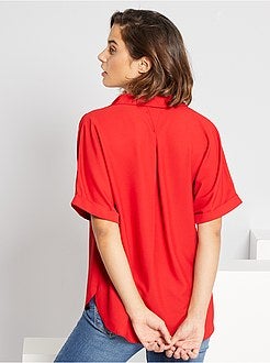 Blusa fluida - Kiabi