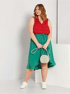 Blusa fluida - Kiabi