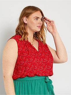 Blusa fluida - Kiabi