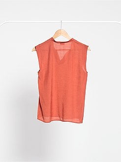 Blusa fluida sem mangas 'JDY' - Kiabi