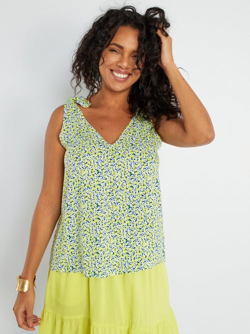 Blusa fluida - Kiabi