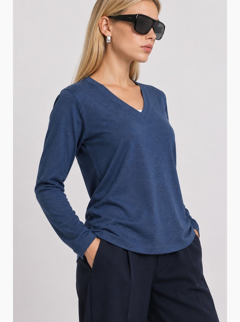Blusa istanbul Azul - Kiabi