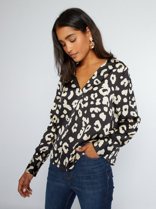 Blusa 'JDY' com estampado - Kiabi