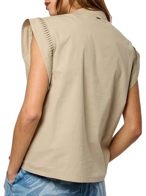 Blusa Kaki Kaporal Eddah para Mulher - Kiabi