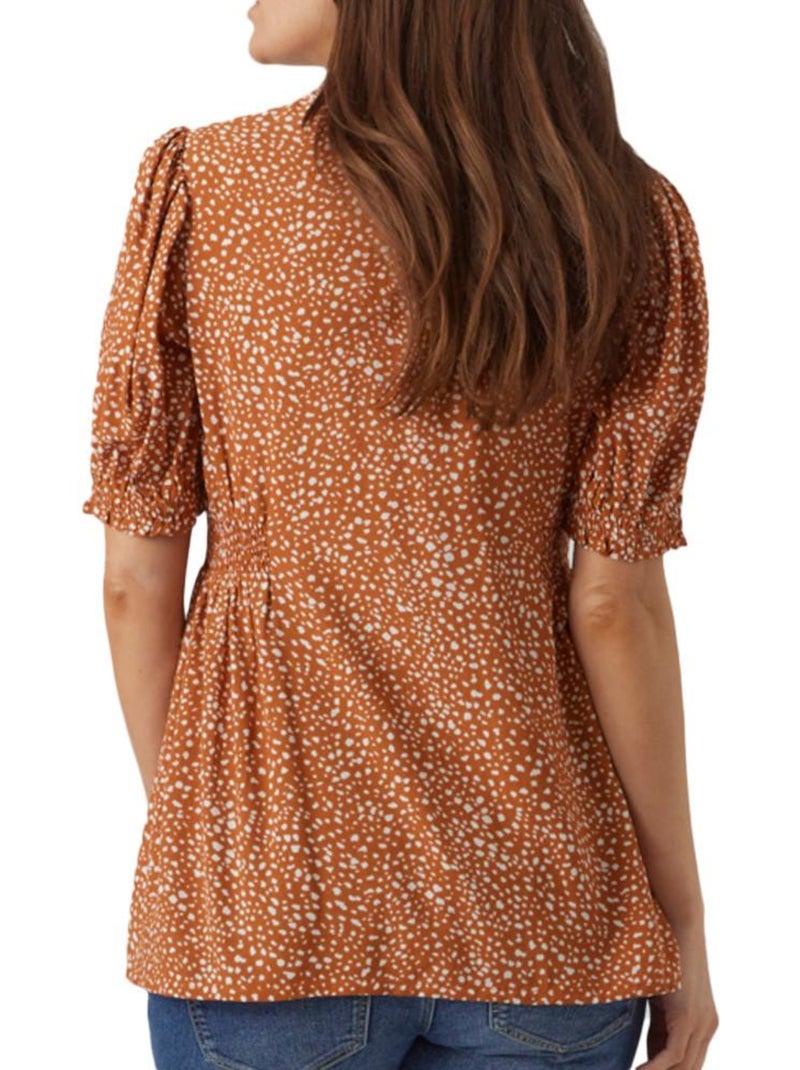 Blusa Laranja de Maternidade Mamalicious Hella Lia Laranja - Kiabi
