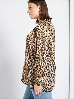 Blusa 'leopardo' - Kiabi