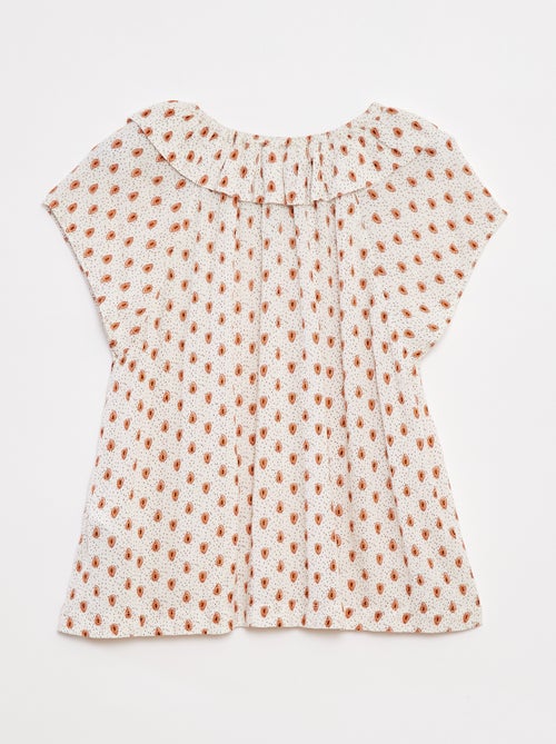 Blusa lisa leve e sem mangas - Kiabi