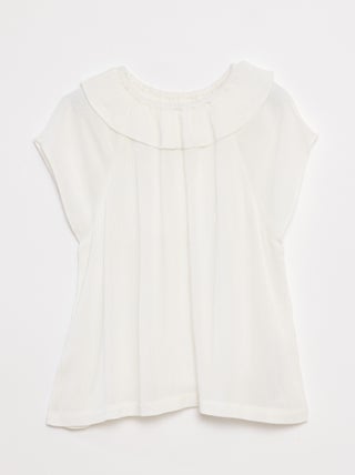 Blusa lisa leve e sem mangas