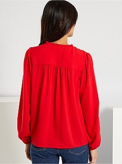 Blusa lisa - Kiabi
