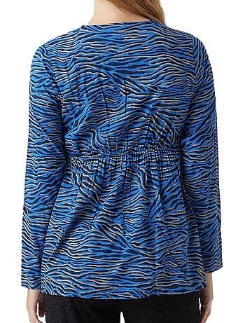 Blusa Mamalicious Costa Azul/Preta para Mulher