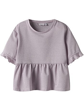 Blusa Mauve para Menina Name it Friana