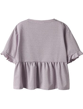 Blusa Mauve para Menina Name it Friana