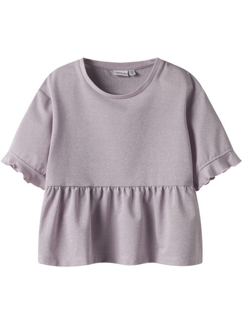 Blusa Mauve para Menina Name it Friana - Kiabi Blusa Mauve para Menina Name it Friana - Kiabi