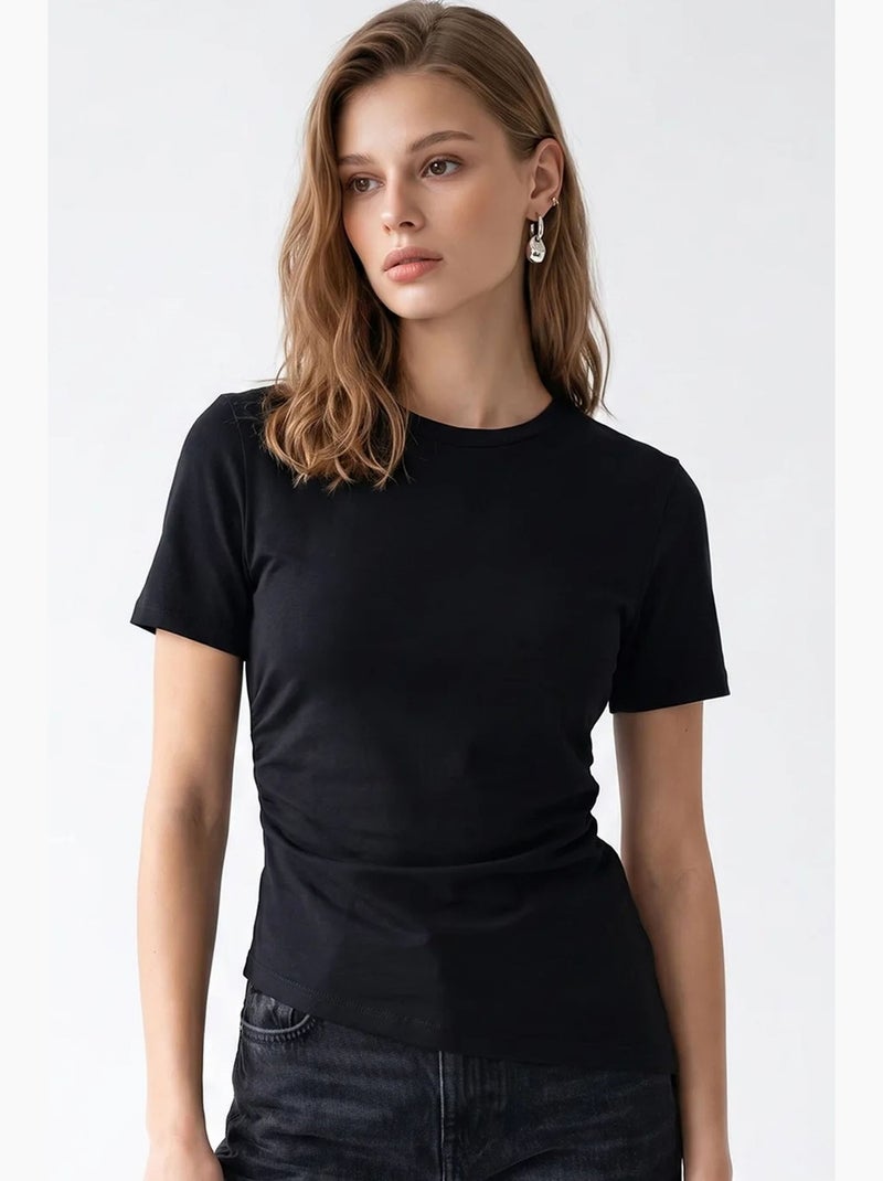 Blusa mixray Preto - Kiabi