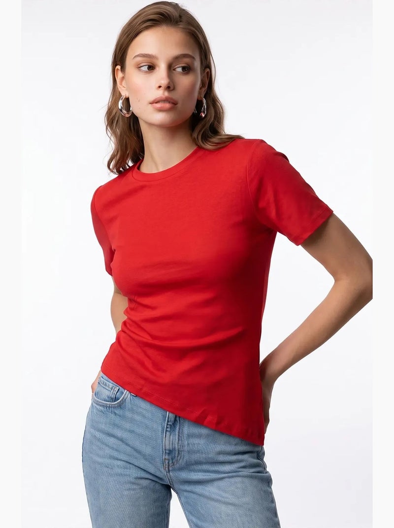 Blusa mixray Vermelho - Kiabi