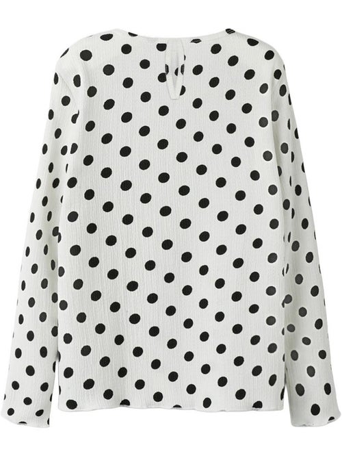 Blusa name it nkfsallie branca/preta para menina - Kiabi Blusa name it nkfsallie branca/preta para menina - Kiabi