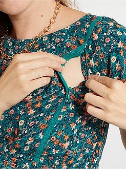 Blusa para amamentação - Kiabi